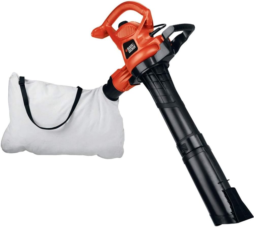 BLACK+DECKER 3-in-1 Leaf Blower Vacuum Mulcher with 230 MPH Power