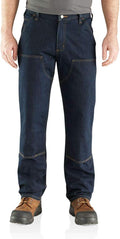 Carhartt Men's Straight Rugged Flex Double-Front Dungaree (Style RQHY)