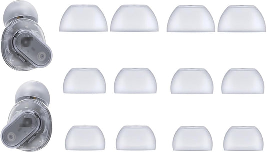 Studio Buds Replacement Tips 6 Pairs Transparent