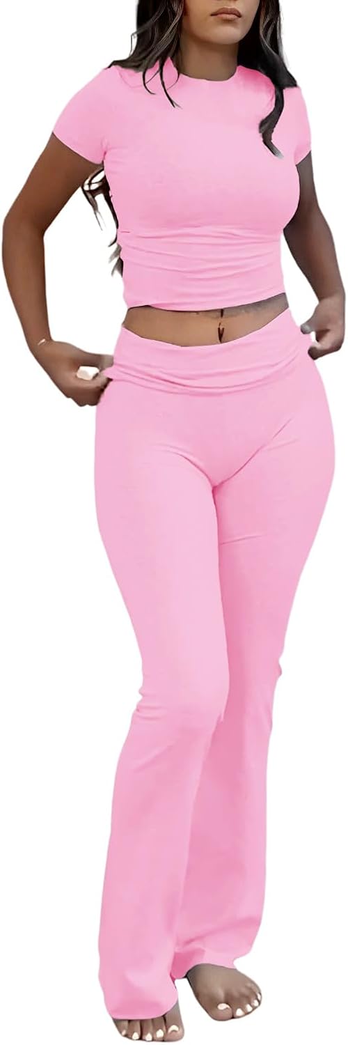 YETOWA Women's Slim Lounge Set: Comfort & Style