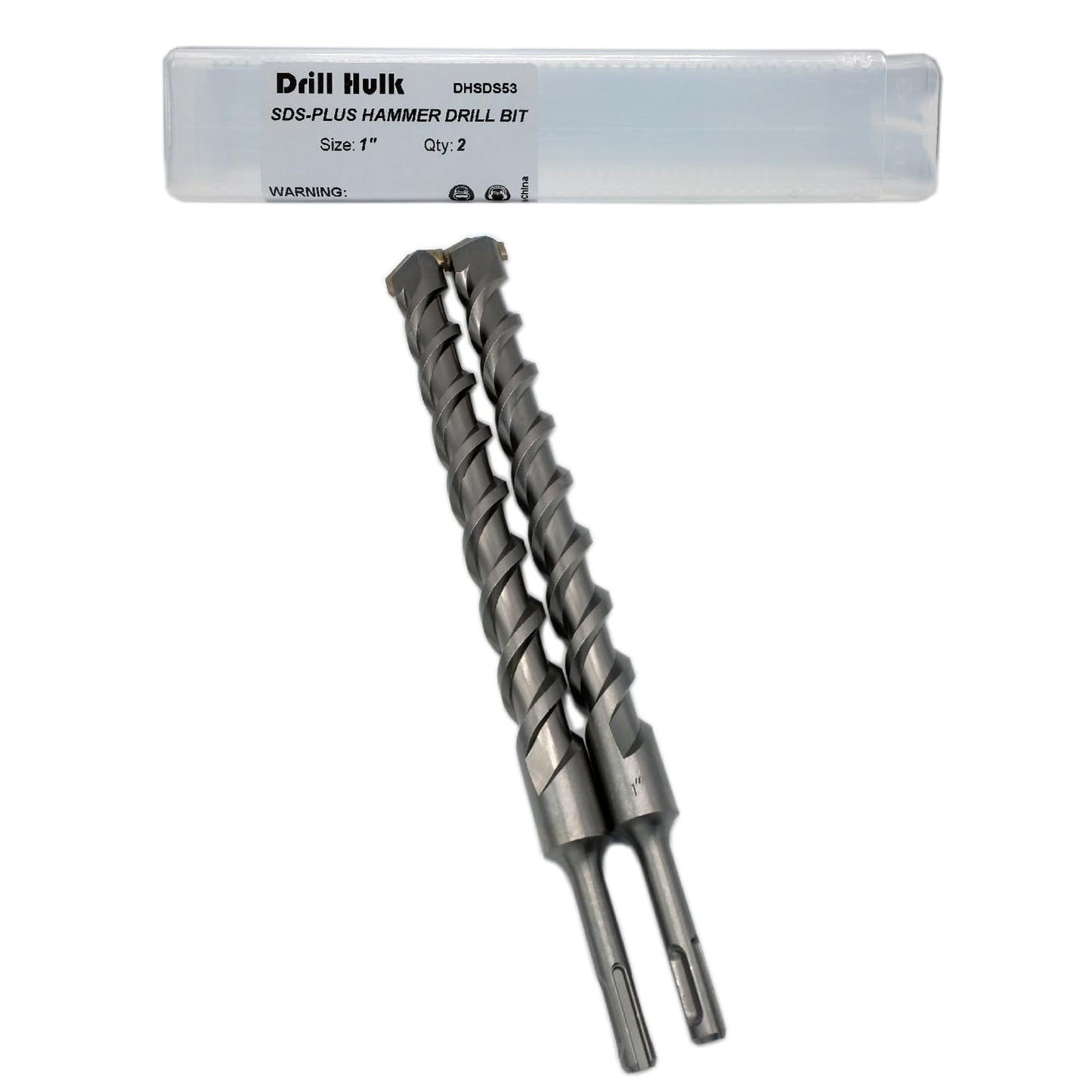 1-Inch x 12-Inch Carbide-Tipped SDS-Plus Hammer Drill Bit Set