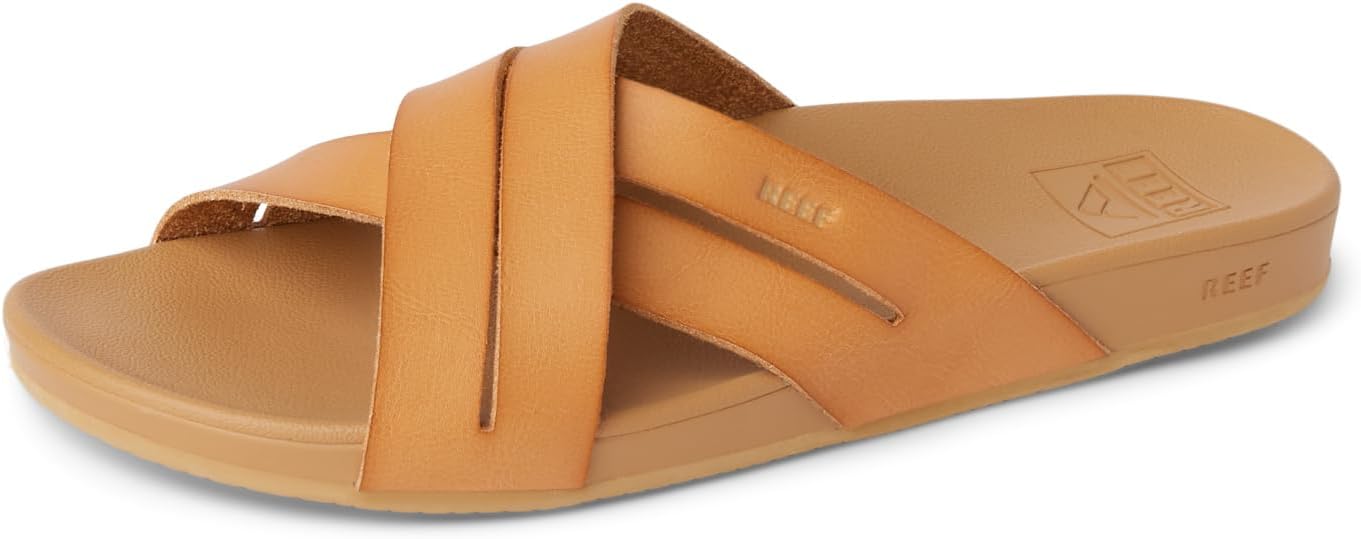 REEF Women's Cushion Spring Bloom Slide Sandal for Comfort