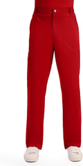 Men's Cargo Scrub Pants Modern Fit Fly Front Tapered Leg - 7 Pockets