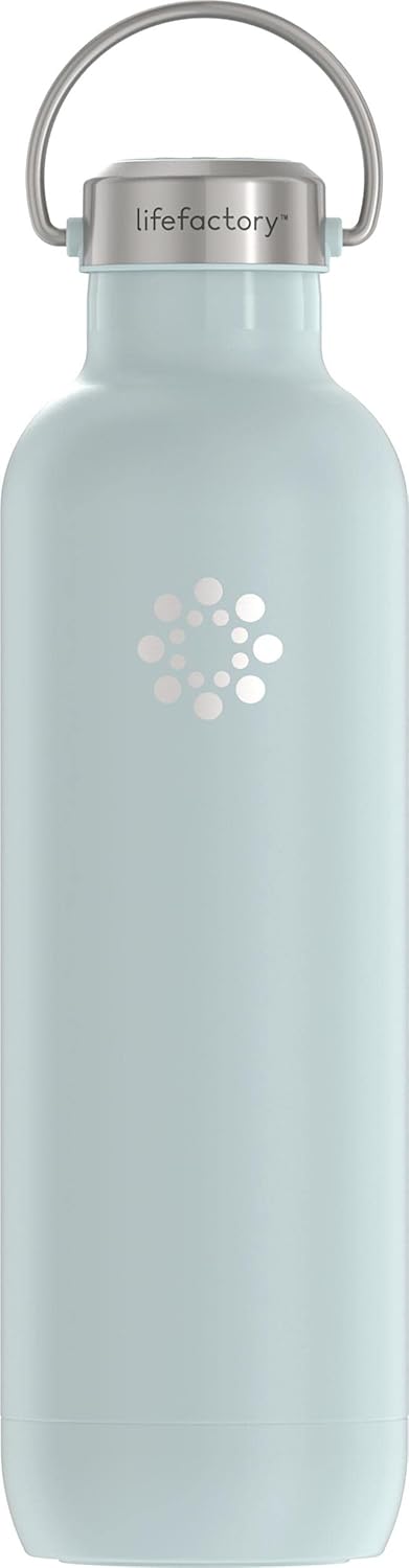 Lifefactory 32-Ounce Stainless Steel Vacuum-Insulated Bottle