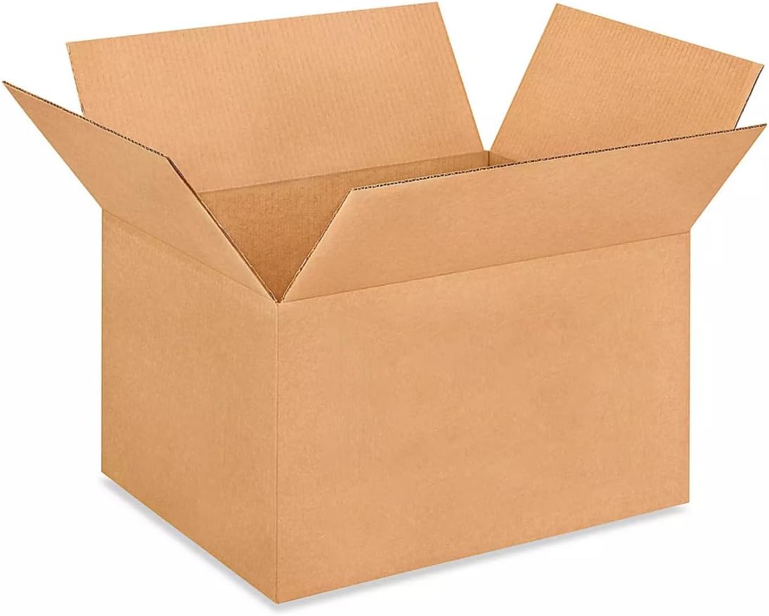 Medium Corrugated Shipping Boxes 12L x 12W x 8H Pack of 10