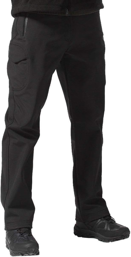 FREE SOLDIER Men's Outdoor Softshell Fleece Lined Cargo Pants