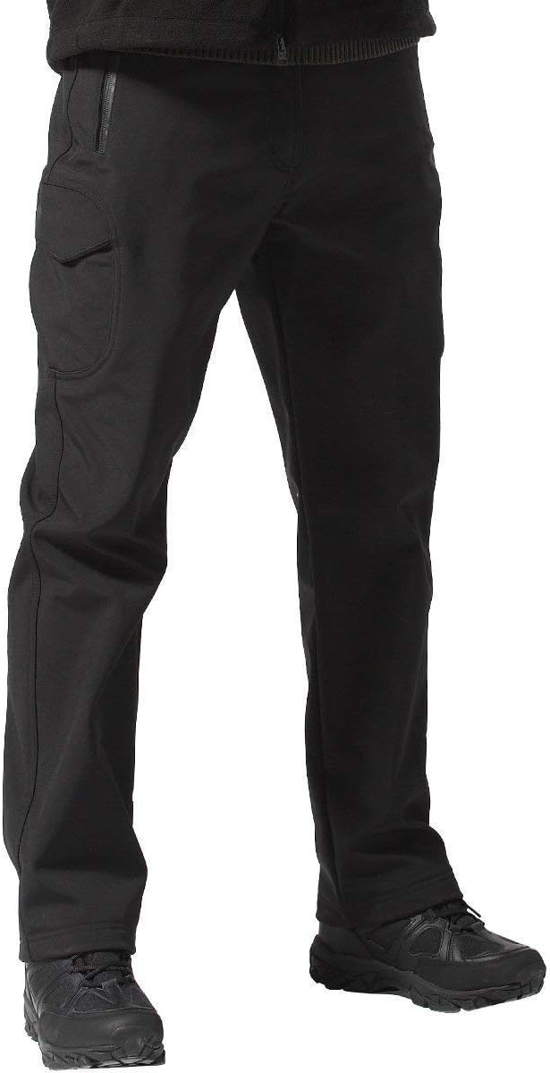 FREE SOLDIER Men's Outdoor Softshell Fleece Lined Cargo Pants