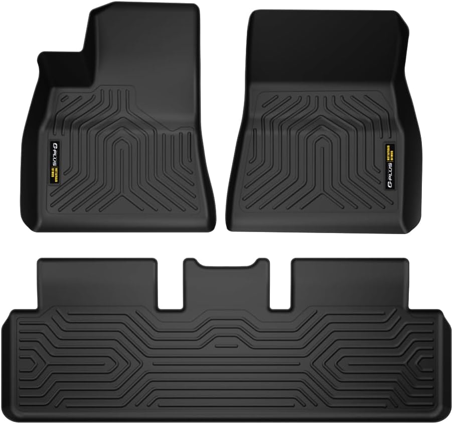 G-PLUS Floor Mats for Tesla Model 3 2017-2023 - All Weather Protection