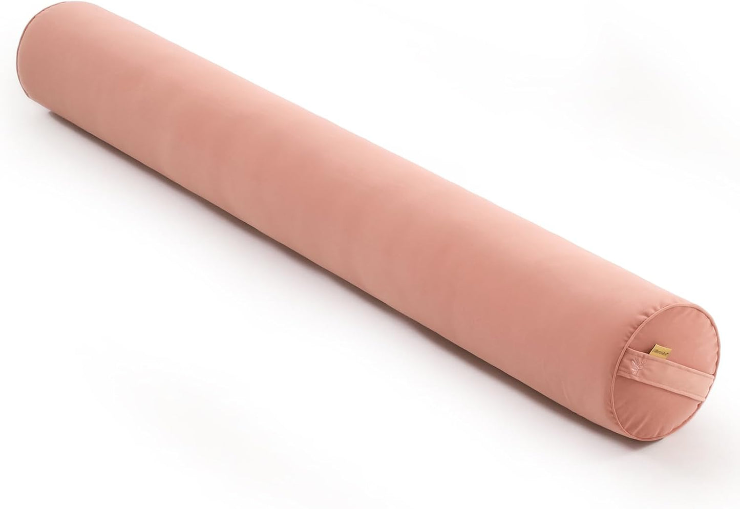 Long Round Body Pillow for Adults - Firm Support for Sleeping