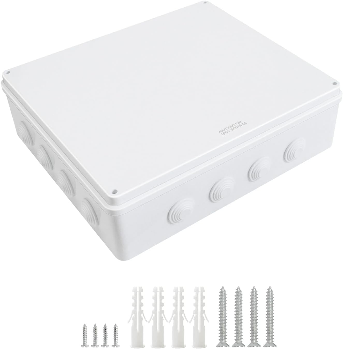 Waterproof Electrical Junction Box for Projects 15.7 x 13.8 in