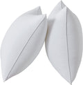 22 x 22 Pillow Inserts Set of 2 - Soft Polyester Square Pillow Inserts
