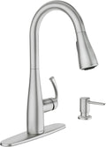 Moen Essie Spot Resist Stainless Pulldown Kitchen Faucet - Powerful