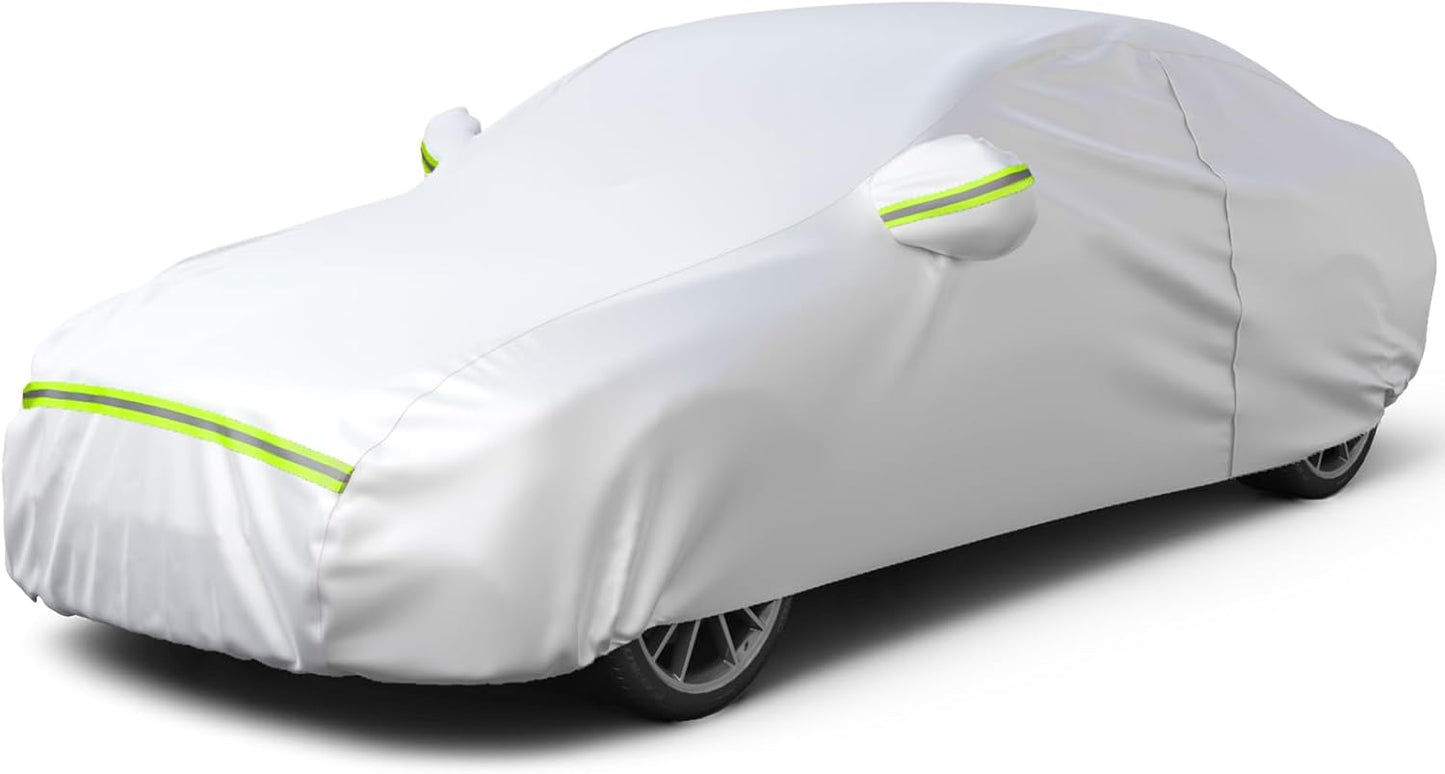 Favoto 6-Layer Waterproof Car Cover - Ultimate All-Weather Protection
