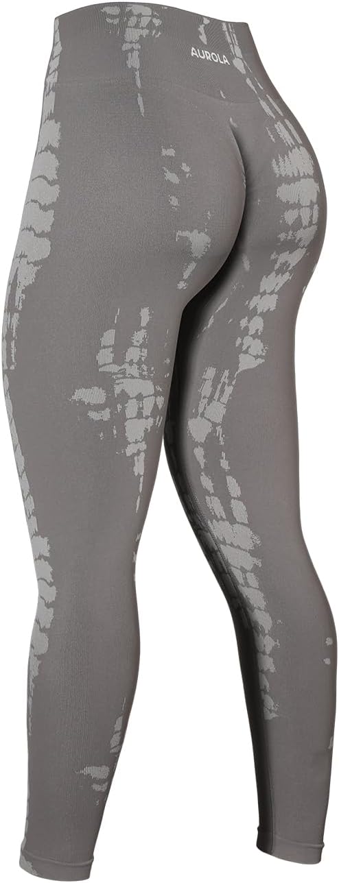 AUROLA Serpent Snake Seamless Scrunch Workout Leggings Review