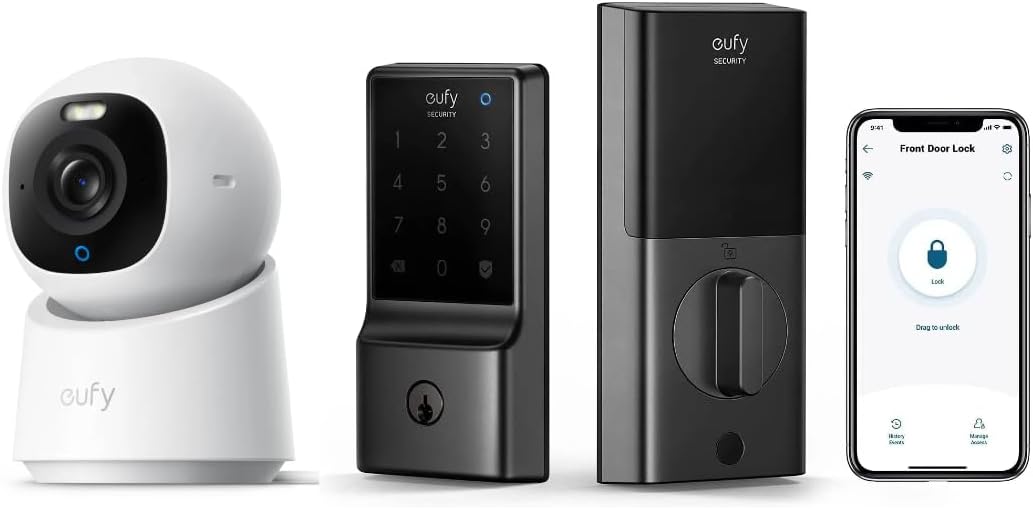 eufy Security: Keyless Entry & 4K Cam Bundle