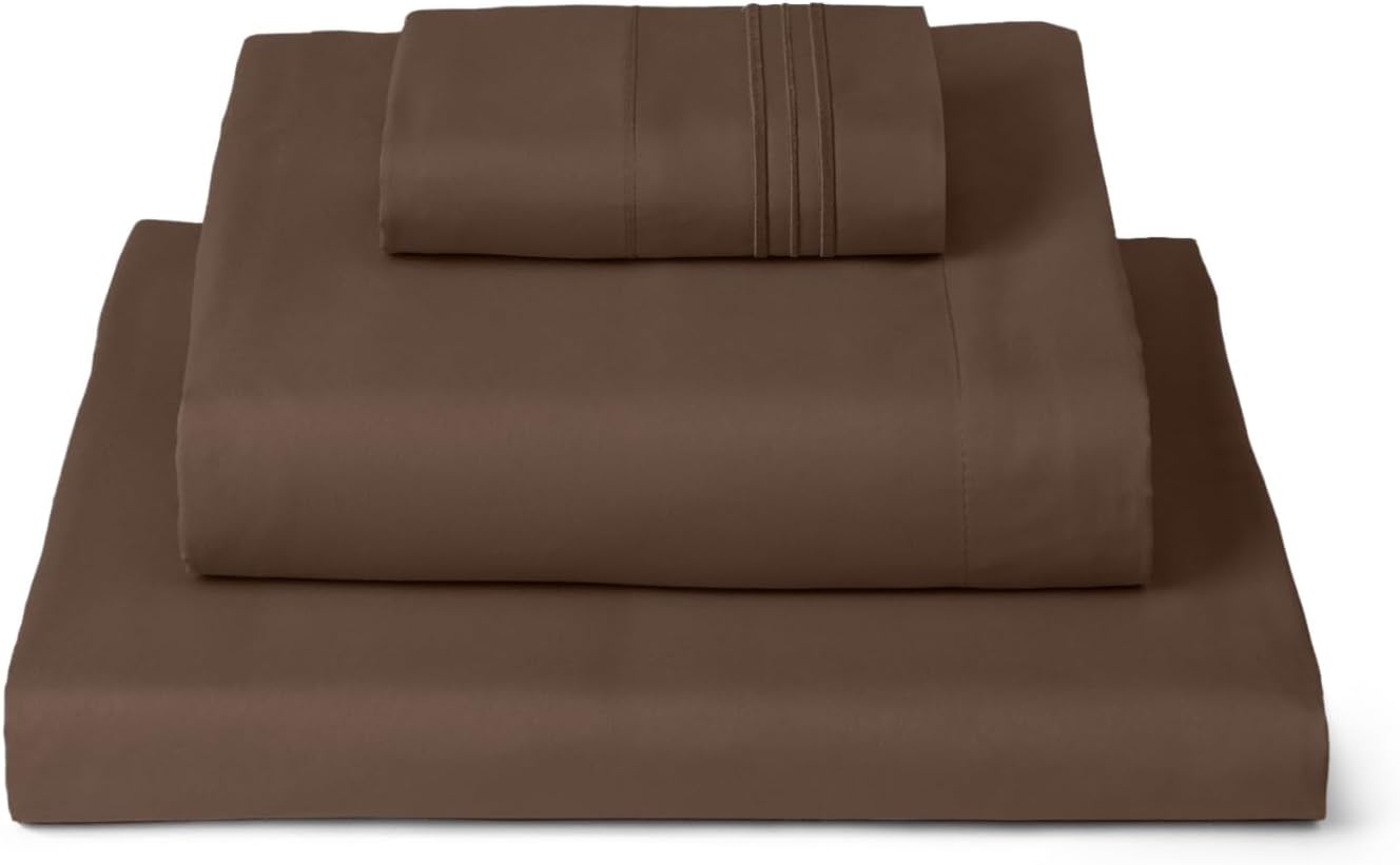 Mellanni Twin XL Sheets Set - Luxury Cooling Bed Sheets