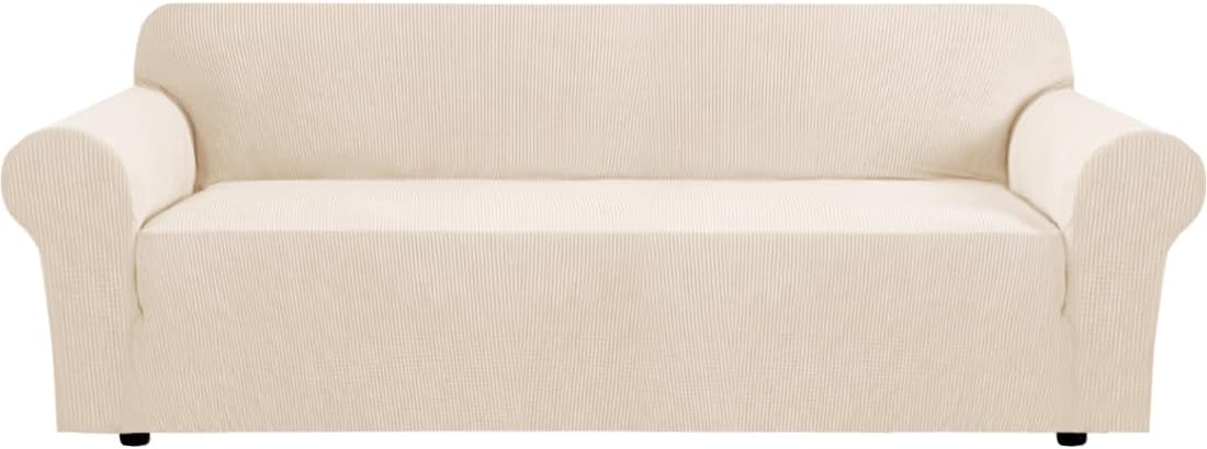 H.VERSAILTEX Stretch Oversized Couch Cover for Living Room