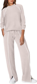 Lounge Sets for Women 2 Piece Fall Outfits - Wide Leg Comfort