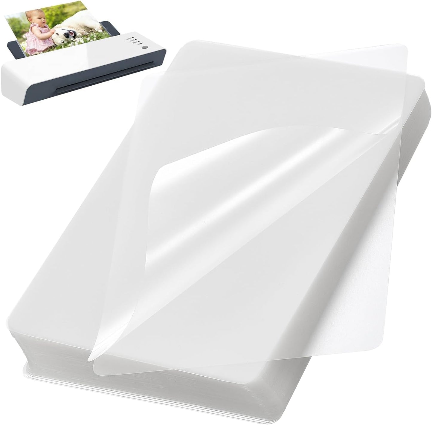 200 Pack 3 Mil Thermal Laminator Sheets by MBLABEL
