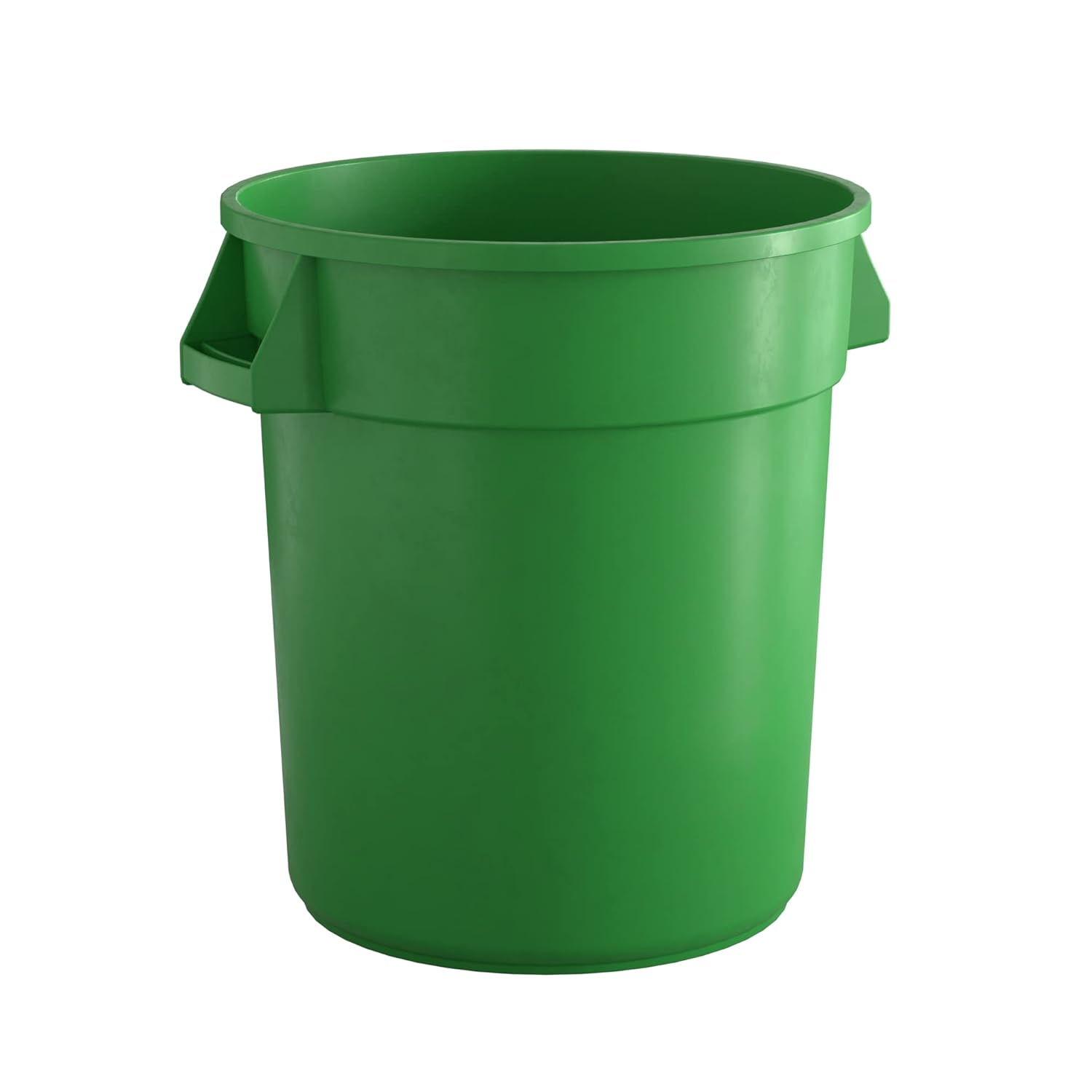 20 Gallon Green Round Commercial Trash Can for Heavy Duty Use