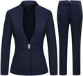 Women's Business Pant Suit Set Slim Fit Blazer and Pants - Office