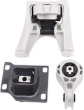 Engine Motor and Transmission Mount Kit Set of 3 for Focus 2008-2011
