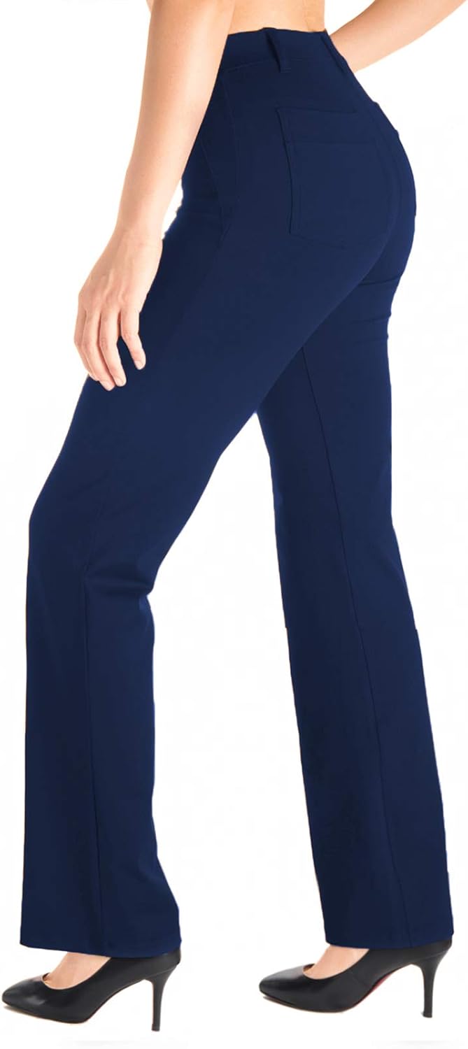 Yogipace Women's Flare Yoga Dress Pants for All Heights