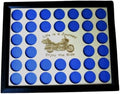 Custom Poker Chip Frame Insert 11 x 14 in - Display Your Harley Chips