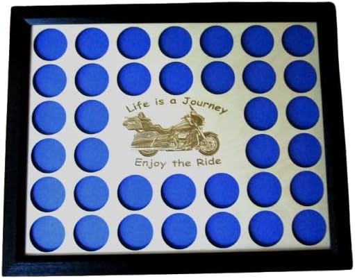 Custom Poker Chip Frame Display Insert for Harley-Davidson Chips