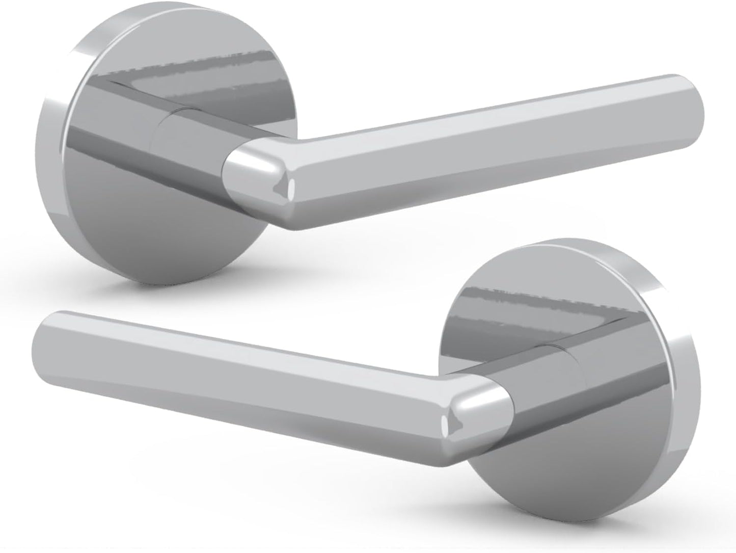 Mega Handles Dummy Lever Door Handle Set for French Doors