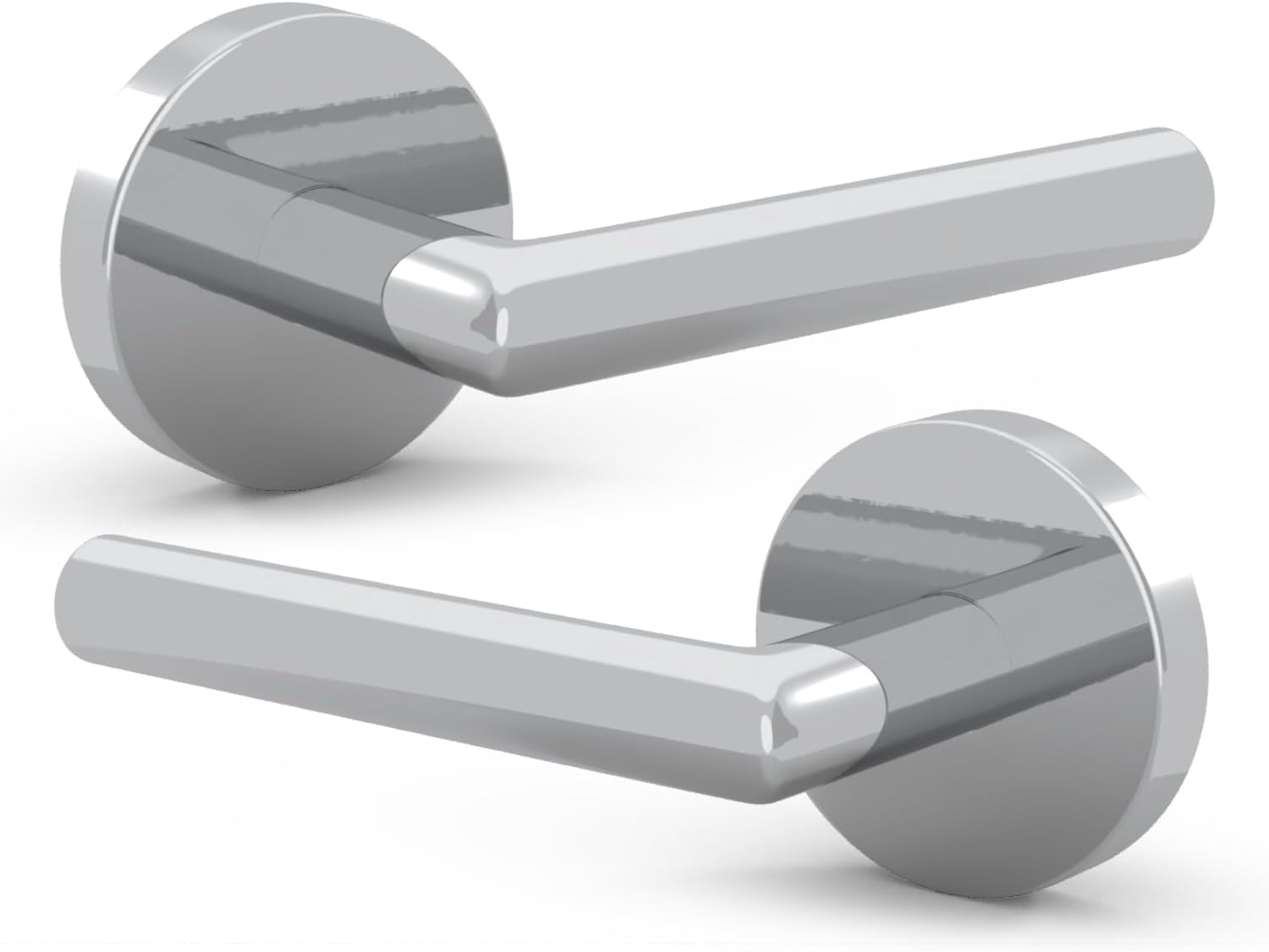 Mega Handles Dummy Lever Door Handle Set for French Doors