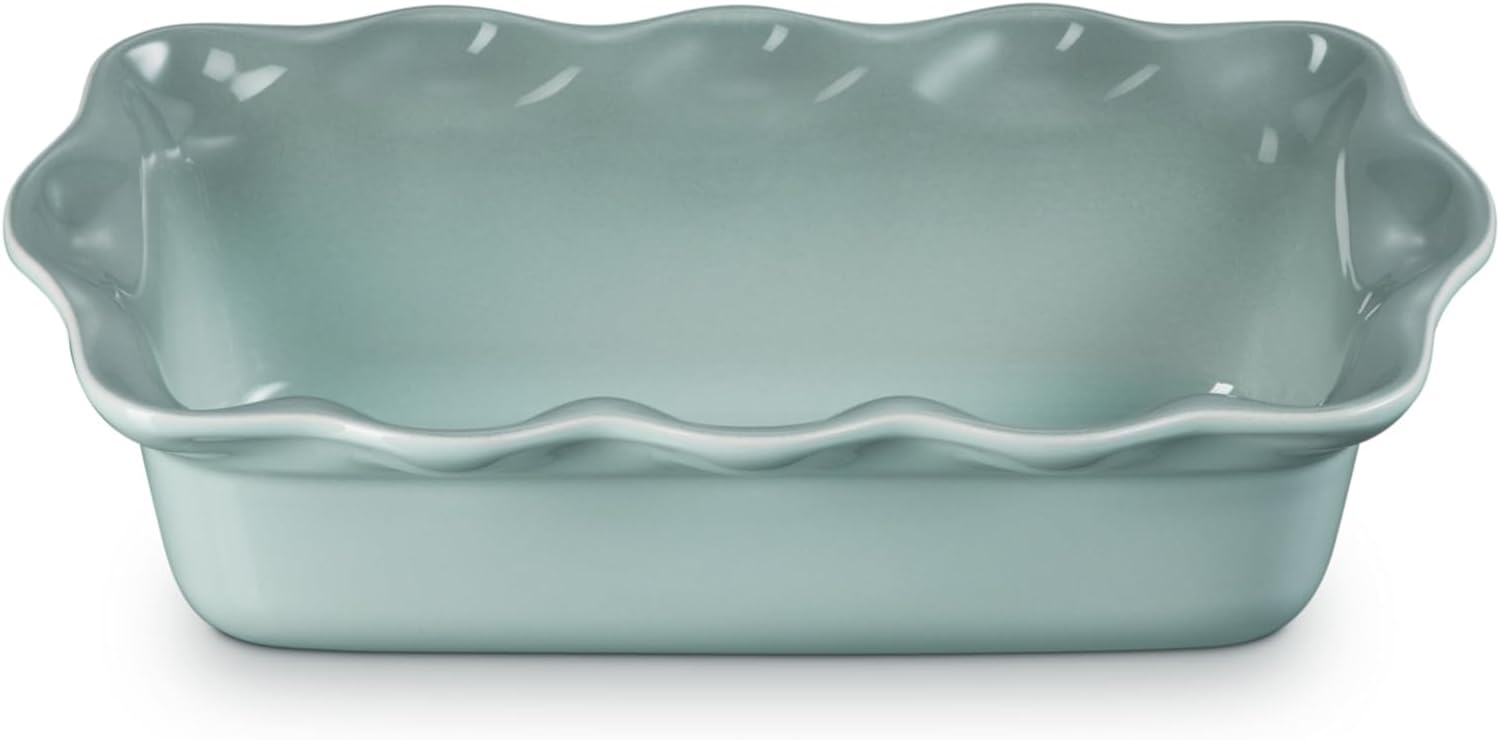Le Creuset Stoneware Heritage Fluted Loaf Pan for Perfect Baking