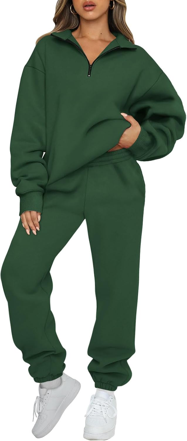 AUTOMET Women's Sweatsuits: Cozy 2 Piece Lounge Set for Fall