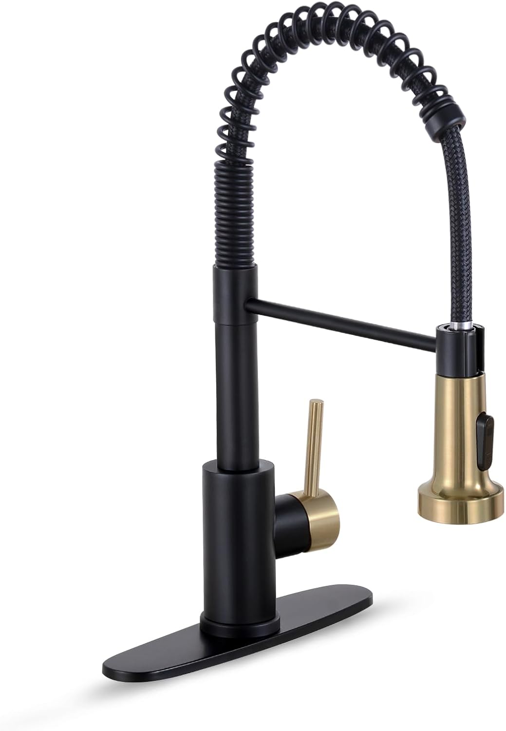 HGN Kitchen Faucet with Pull Down Sprayer for Modern Homes
