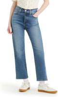 Levi's Women's Ribcage Straight Ankle Jeans - High Rise Straight Fit =