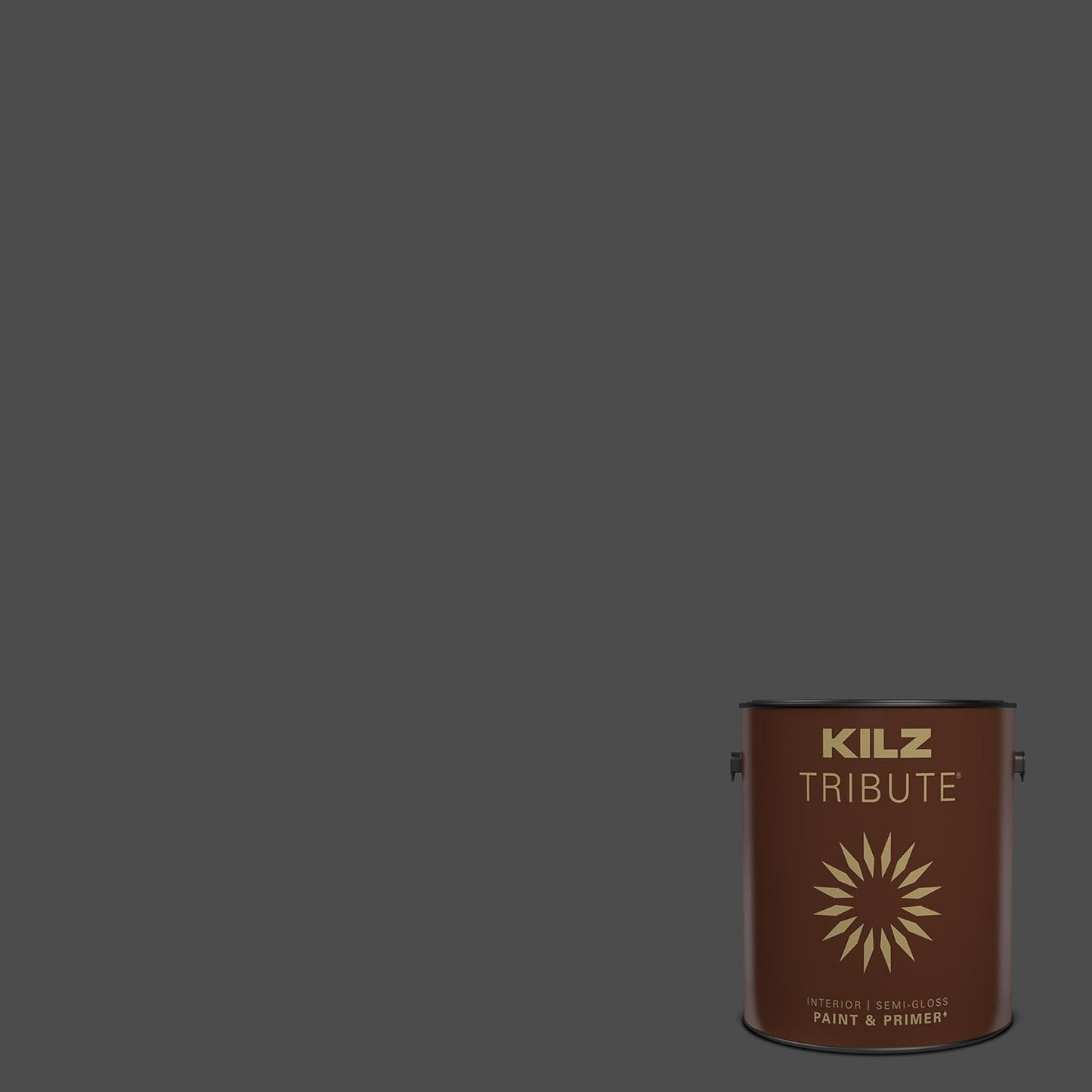 KILZ TRIBUTE Paint & Primer in Mystic Black for Superior Coverage