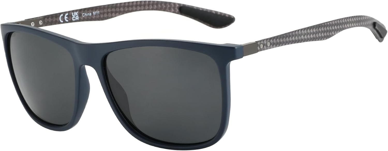 ZENOTTIC Square Polarized Sunglasses for Men with UV400 Protection