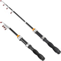 Telescopic Fishing Rod Collapsible Extendable Rod - Compact Travel