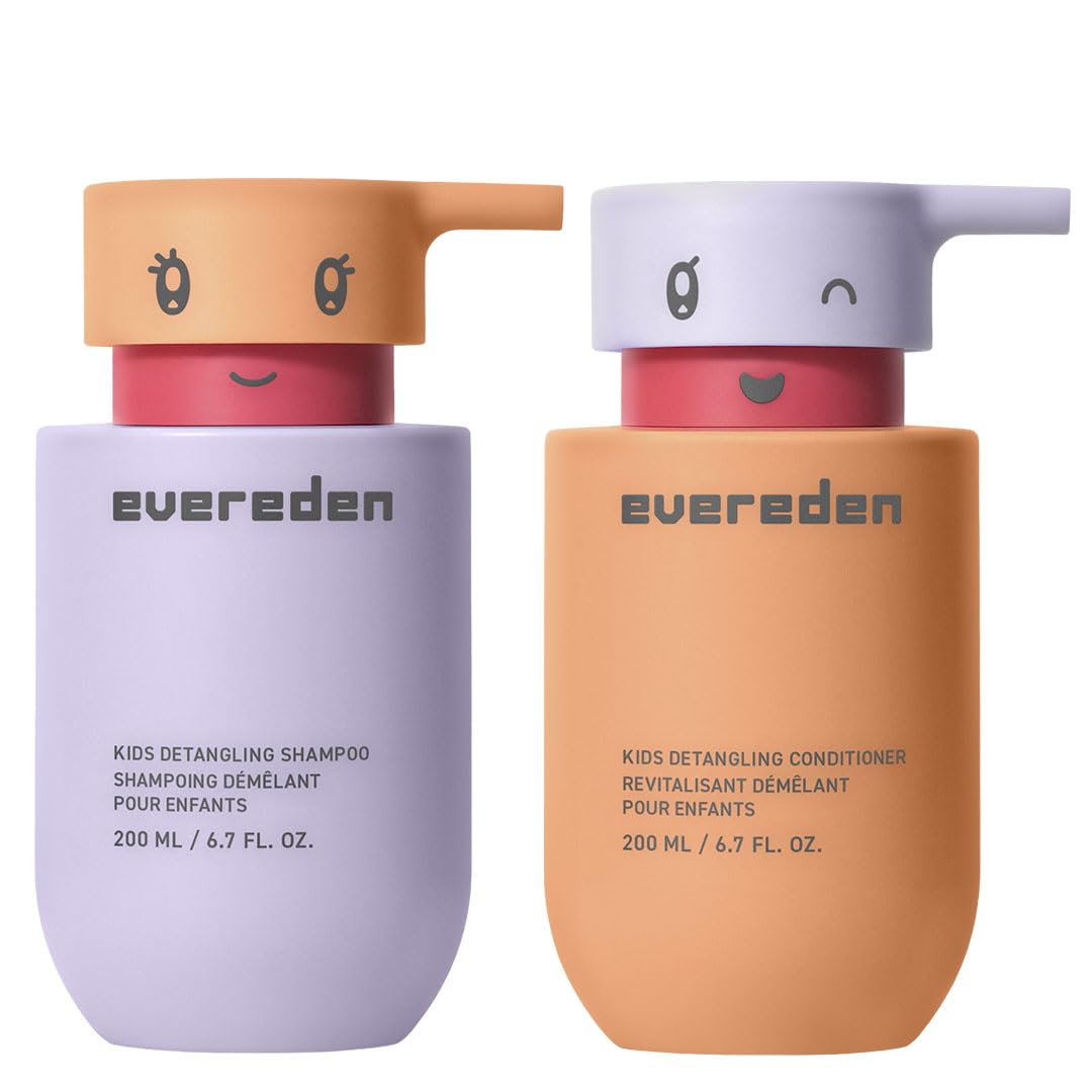 Evereden Kids Haircare Set for Gentle Detangling and Moisturizing