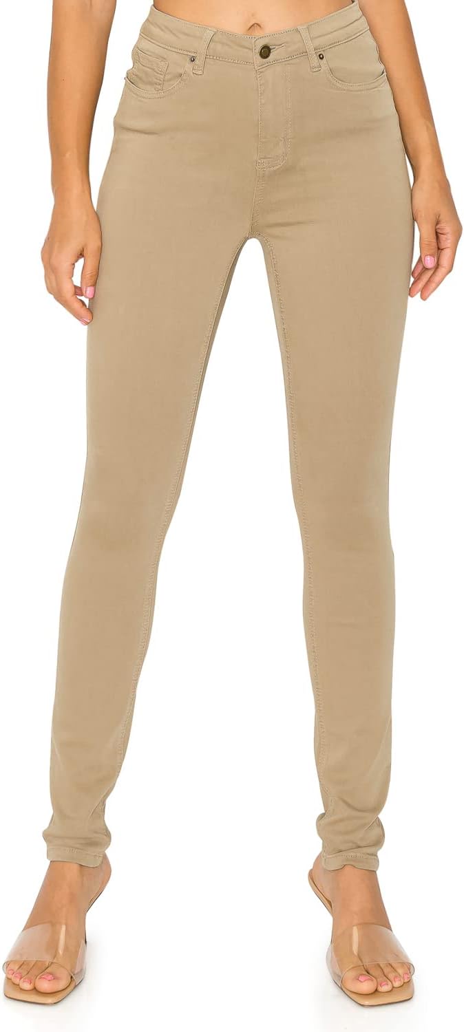 Everyday Garment-Dyed Skinny Jeans for Women - Soft Stretchy Fit