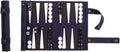 Backgammon Game Set - Roll Up Portable Travel Backgammon - Compact