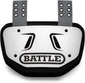 Battle Sports Chrome Football Back Plate for Maximum Protection