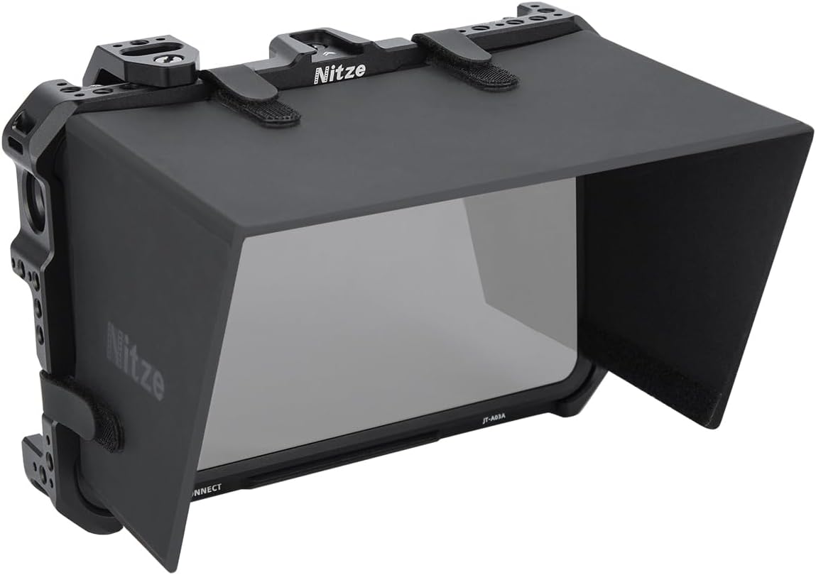 Nitze Cage for Atomos Shogun Monitor with Mounting Plate