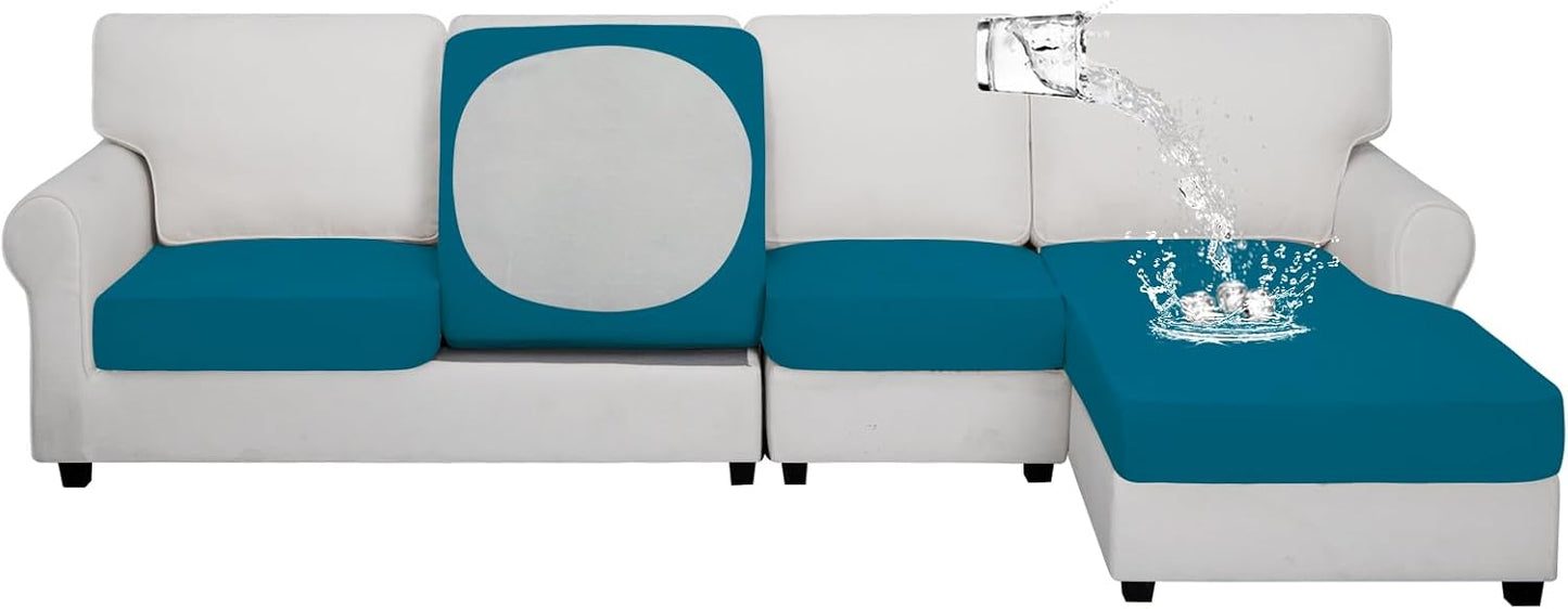 Easy-Going Waterproof Couch Cushion Covers for Sectional Sofa