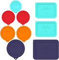 Silicone Storage Cover Lids Replacement for Glass Bowls - Airtight