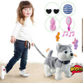 Husky Walking Dog Barking Toy Musical Singing Dancing Dog