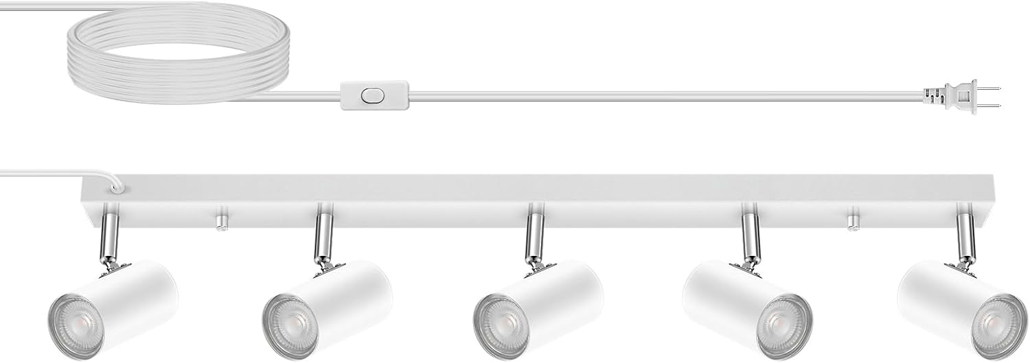 5 Light Track Lighting Kit for Modern Home Decor Needs