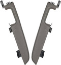 Driver & Passenger Front Door Armrest Handle Replacement - Light Gray