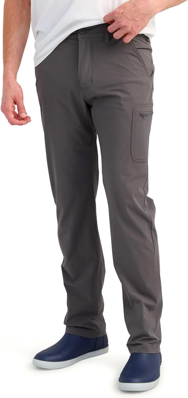 HUK Men's Next Level Quick-Drying Fishing Pants for Comfort