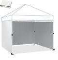 CROWN SHADES 8x8 Canopy Sidewalls for Event Shelter Accessories